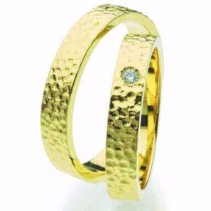 Unica Diamante Nic0024 Fedi Nuziali Oro Giallo Con Matrimoniali