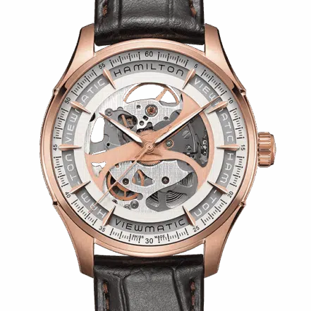Hamilton Viewmatic Skeleton Gent Auto H42545551 Jazzmaster