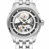 Hamilton Viewmatic Skeleton Gent H42555151 Jazzmaster