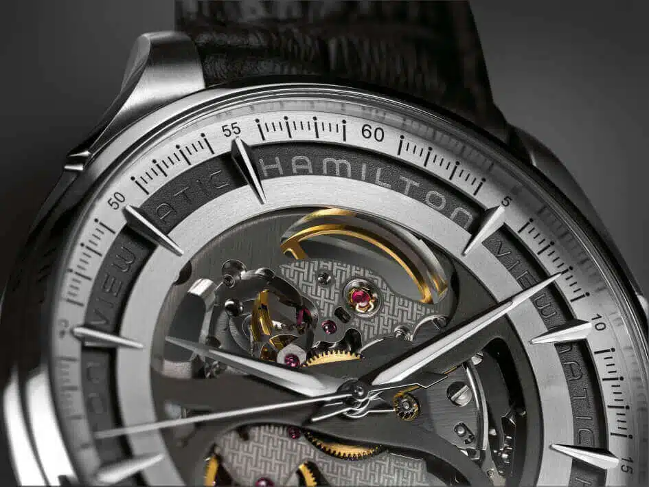 Hamilton Viewmatic Skeleton Gent H42555151 Jazzmaster - immagine 3