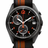 Hamilton Pilot Pioneer Chrono Quartz H76582933 Khaki Aviation