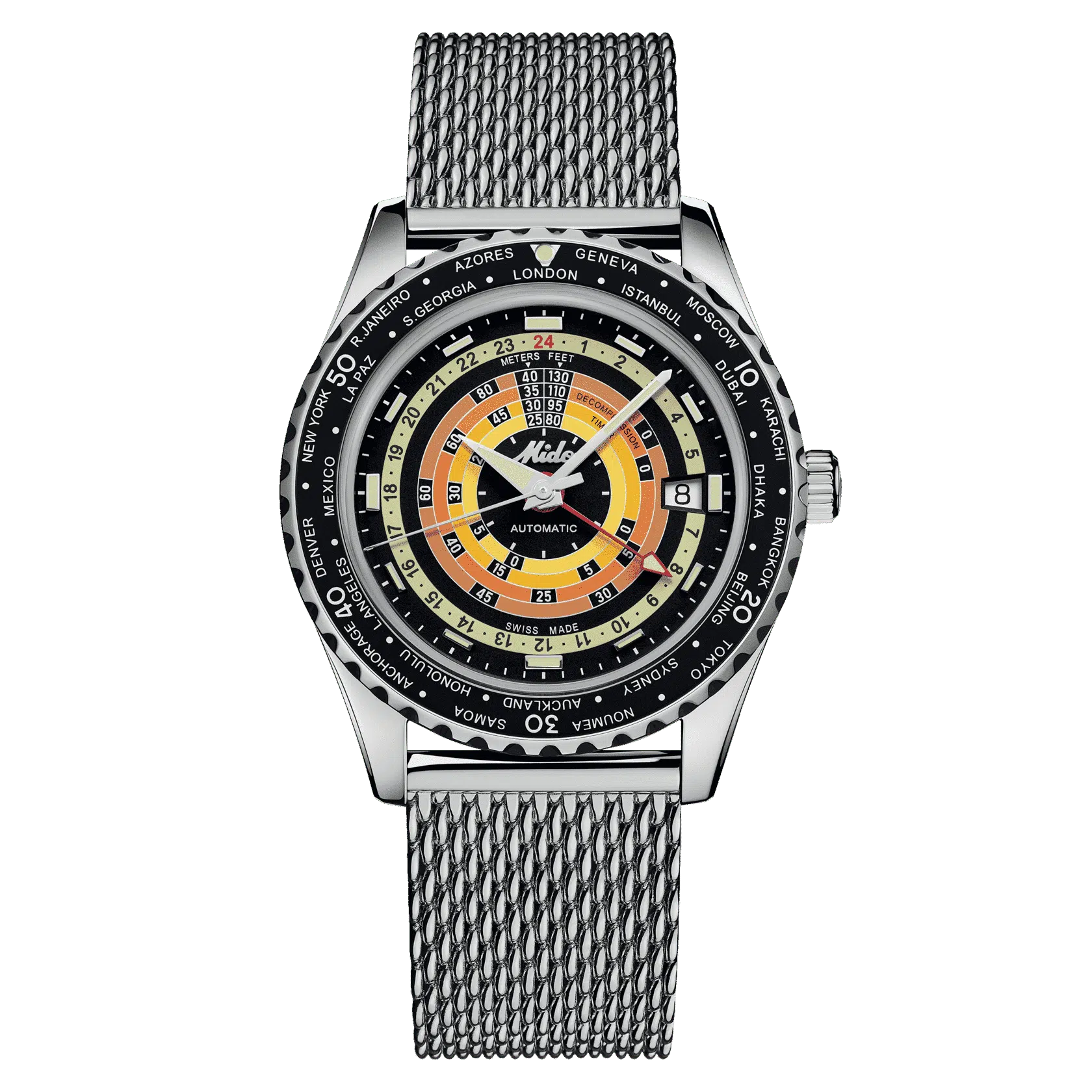 Mido Ocean Star Decompression Worldtimer - immagine 2