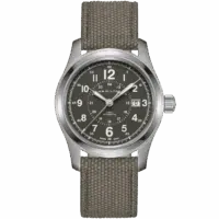 khaki field Automatic Watch