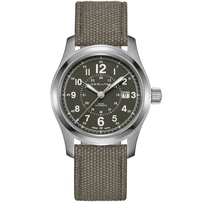 khaki field Automatic Watch