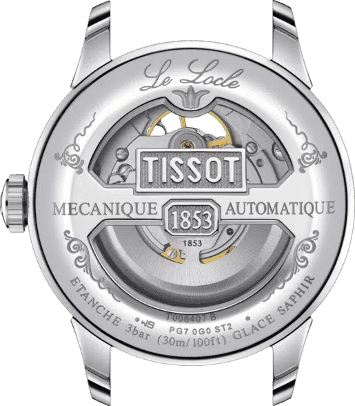 Tissot Le Locle Powermatic 80 Open Heart T0064071103302 - immagine 4