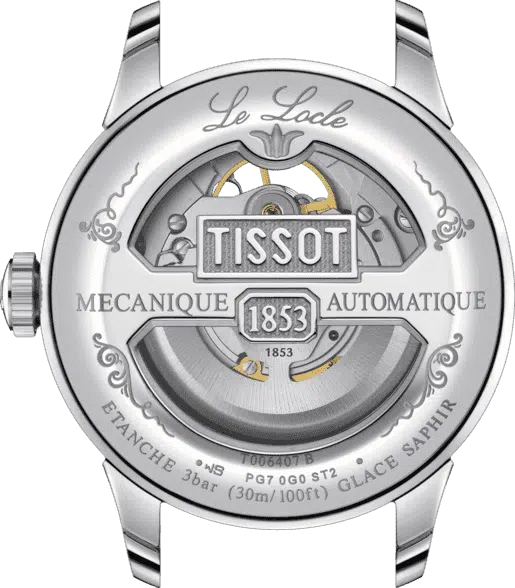 Tissot Le Locle Powermatic 80 Open Heart T0064071603301 - immagine 4