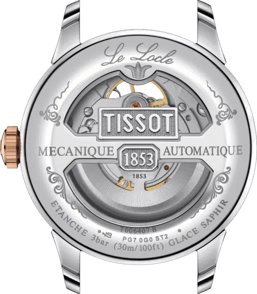 Tissot Le Locle Powermatic 80 Open Heart T0064072203302 - immagine 4