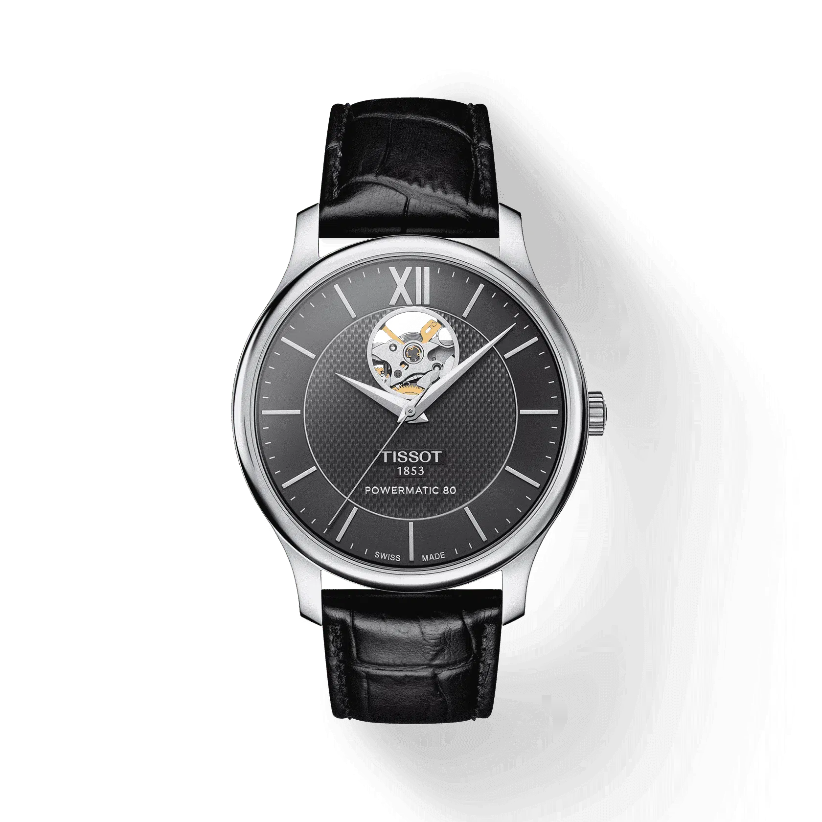 Tissot Tradition Powermatic 80 Open Heart T0639071605800