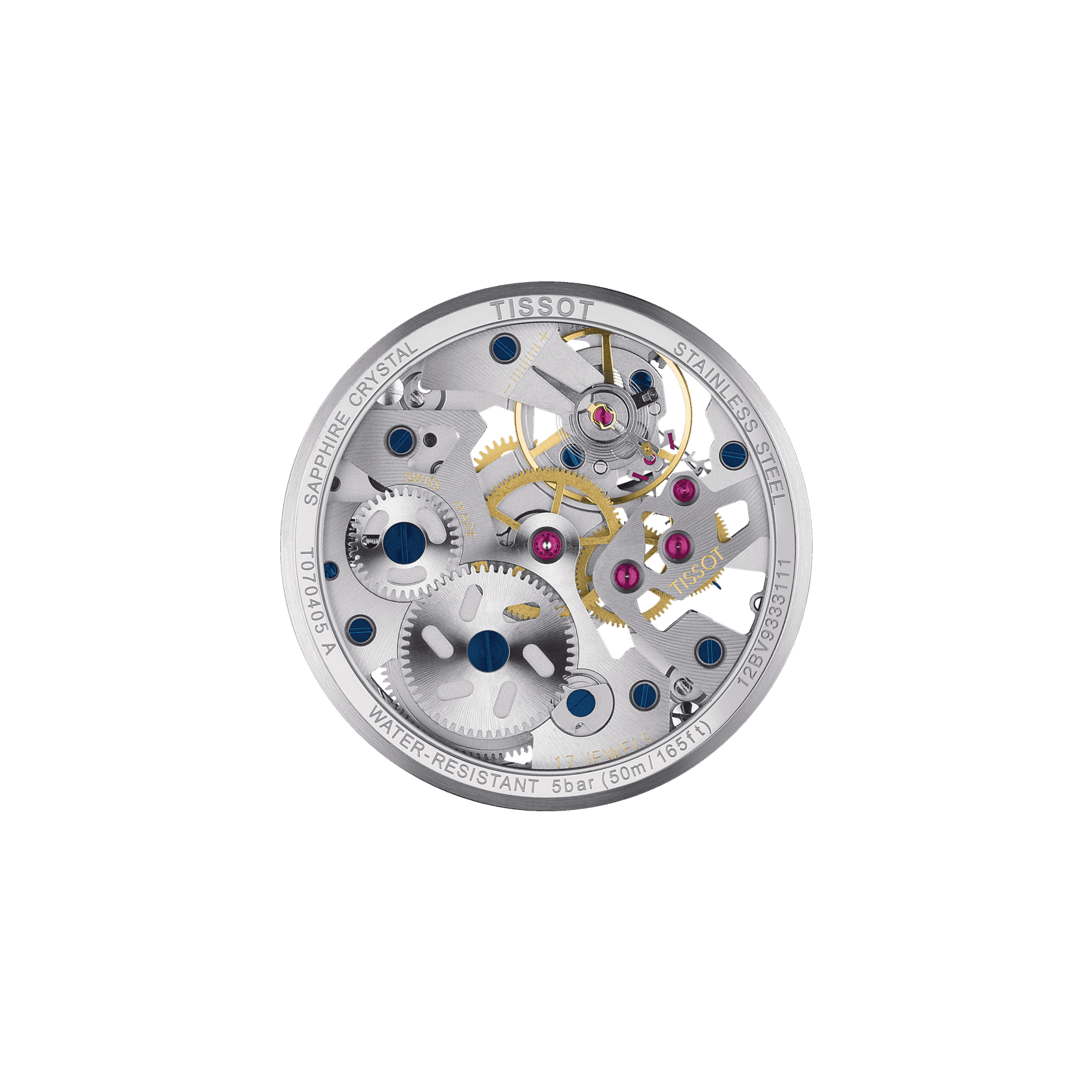 Tissot T-Complication Squelette Mechanical T0704051641100 - immagine 2