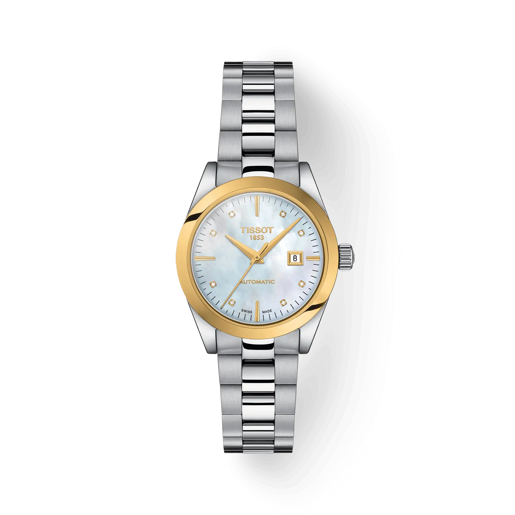Tissot T-My Lady Automatic 18K Gold bezel T9300074111600