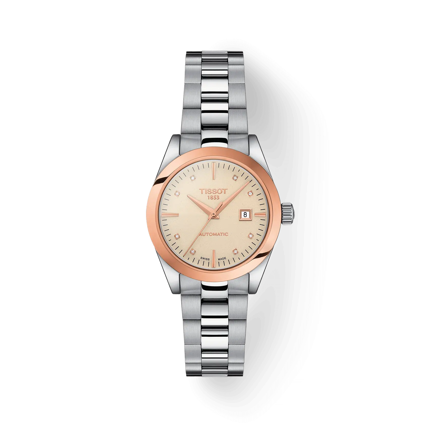 Tissot T-My Lady Automatic 18K Gold bezel T9300074126600