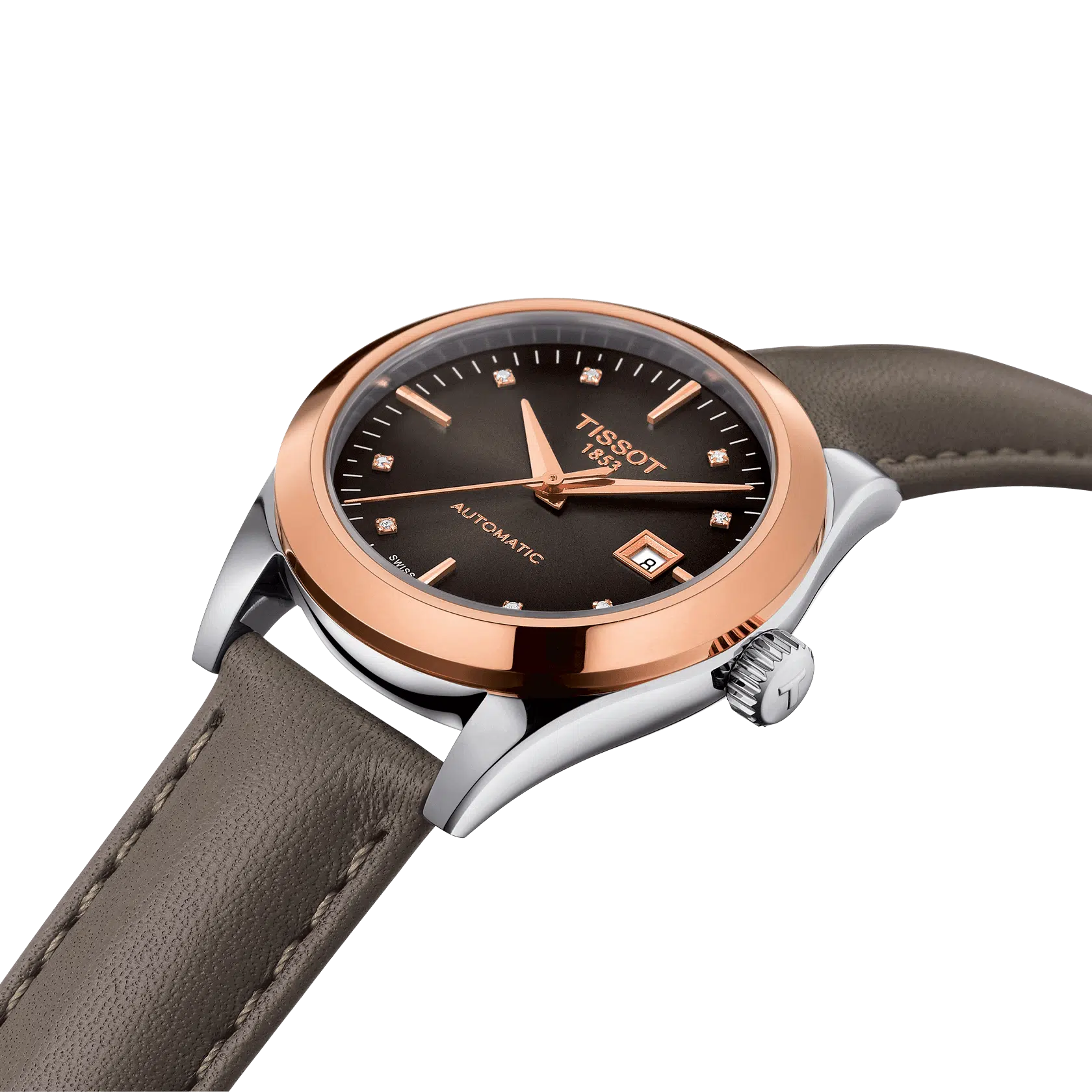 Tissot T-My Lady Automatic 18K Gold bezel T9300074629600 - immagine 3