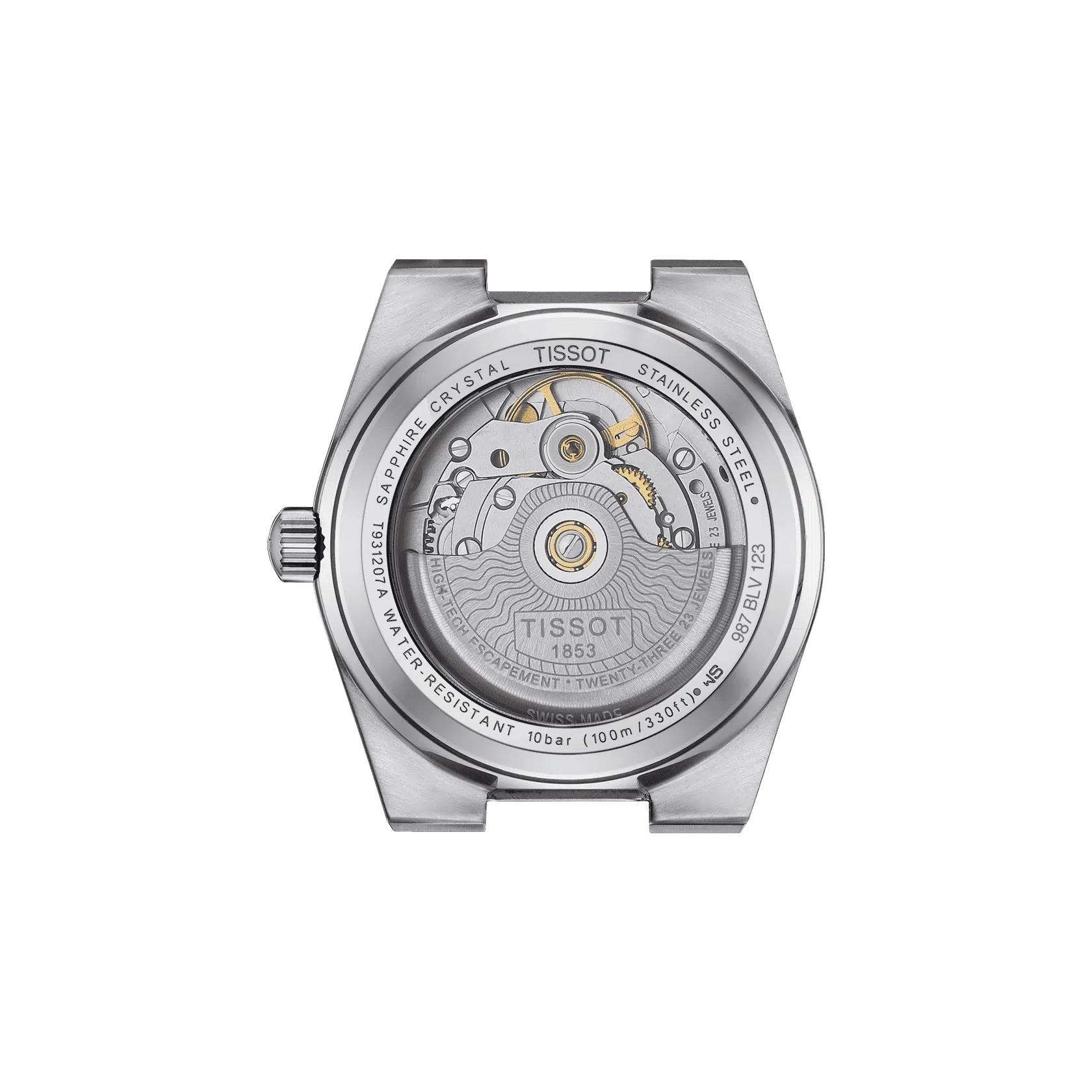 Tissot PRX Powermatic 80 35mm Steel and 18K Gold Bezel T9312074103101 - immagine 3