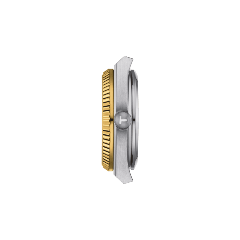 Tissot PRX Powermatic 80 35mm Steel and 18K Gold Bezel T9312074103101 T-Gold 3