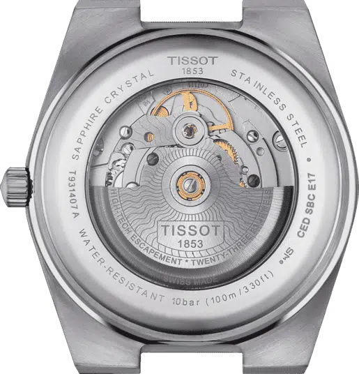 Tissot PRX Powermatic 80 Steel and 18K Gold Bezel T9314074103100 - immagine 4
