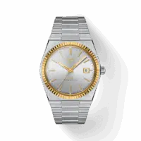 Tissot PRX Powermatic 80 Steel and 18K Gold Bezel T9314074103101