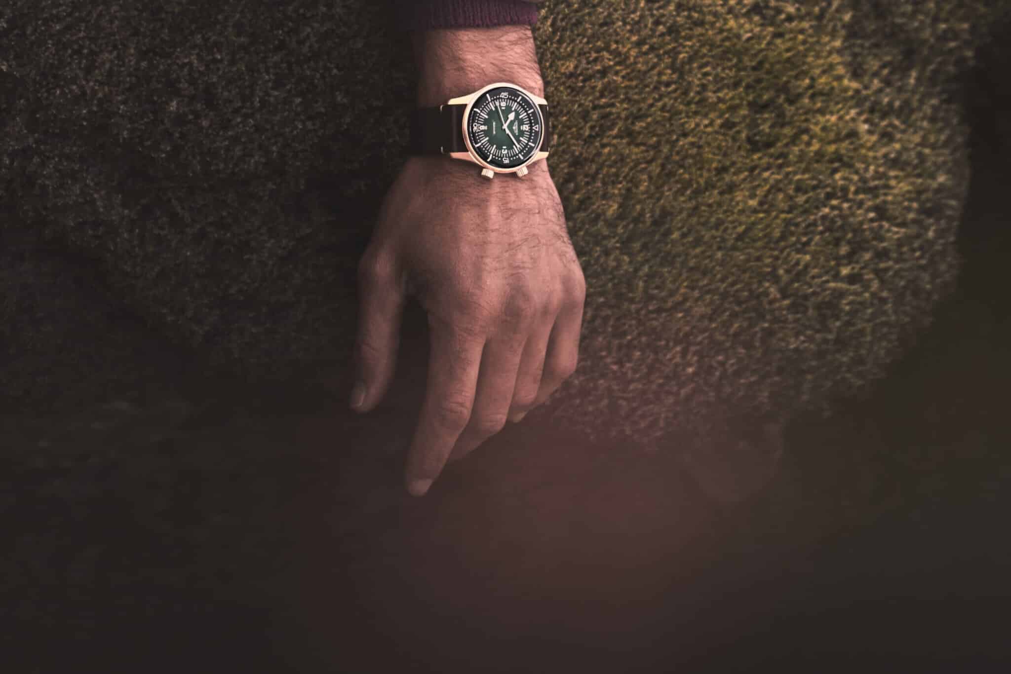 LONGINES LEGEND DIVER BRONZE L3.774.1.50.2 - immagine 10