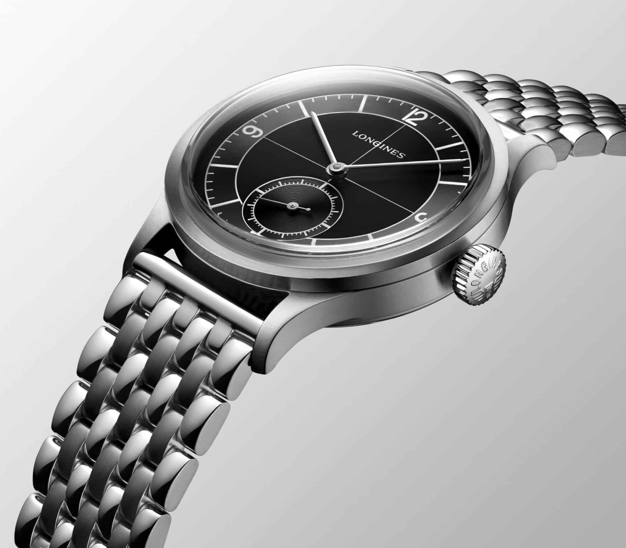 THE LONGINES HERITAGE CLASSIC SECTOR DIAL L2.828.4.53.6 - immagine 2