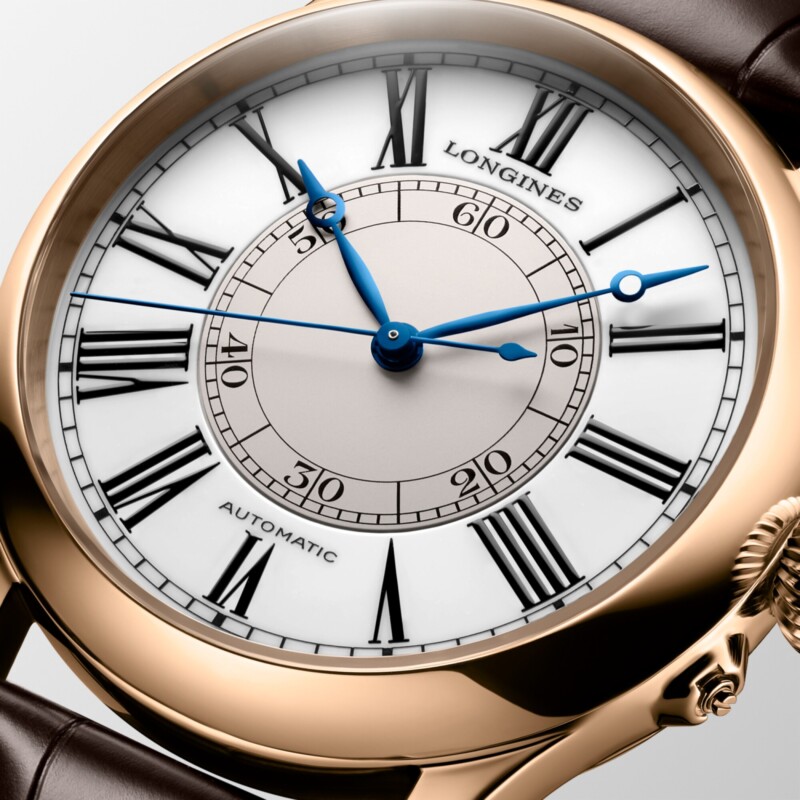 THE LONGINES WEEMS SECOND-SETTING WATCH L2.713.8.11.0 Heritage Avigation 8