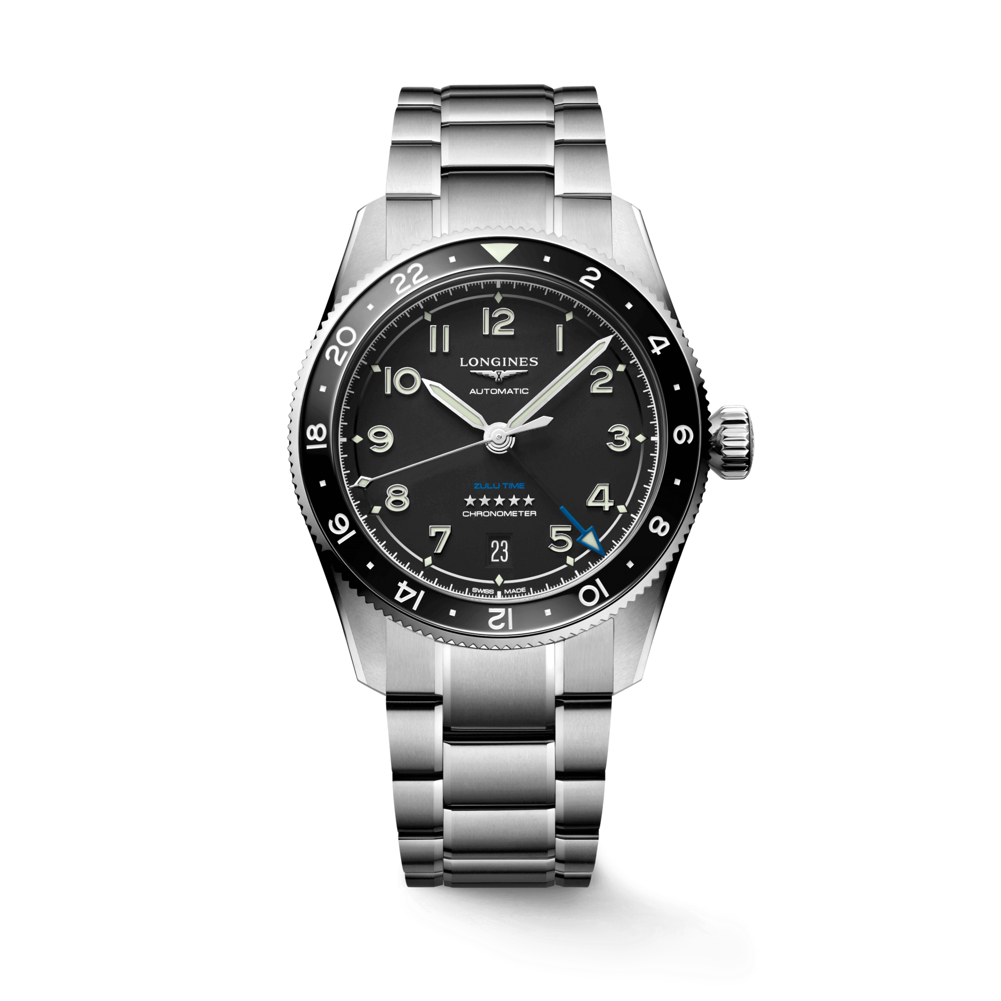 LONGINES SPIRIT ZULU TIME L3.802.4.53.6