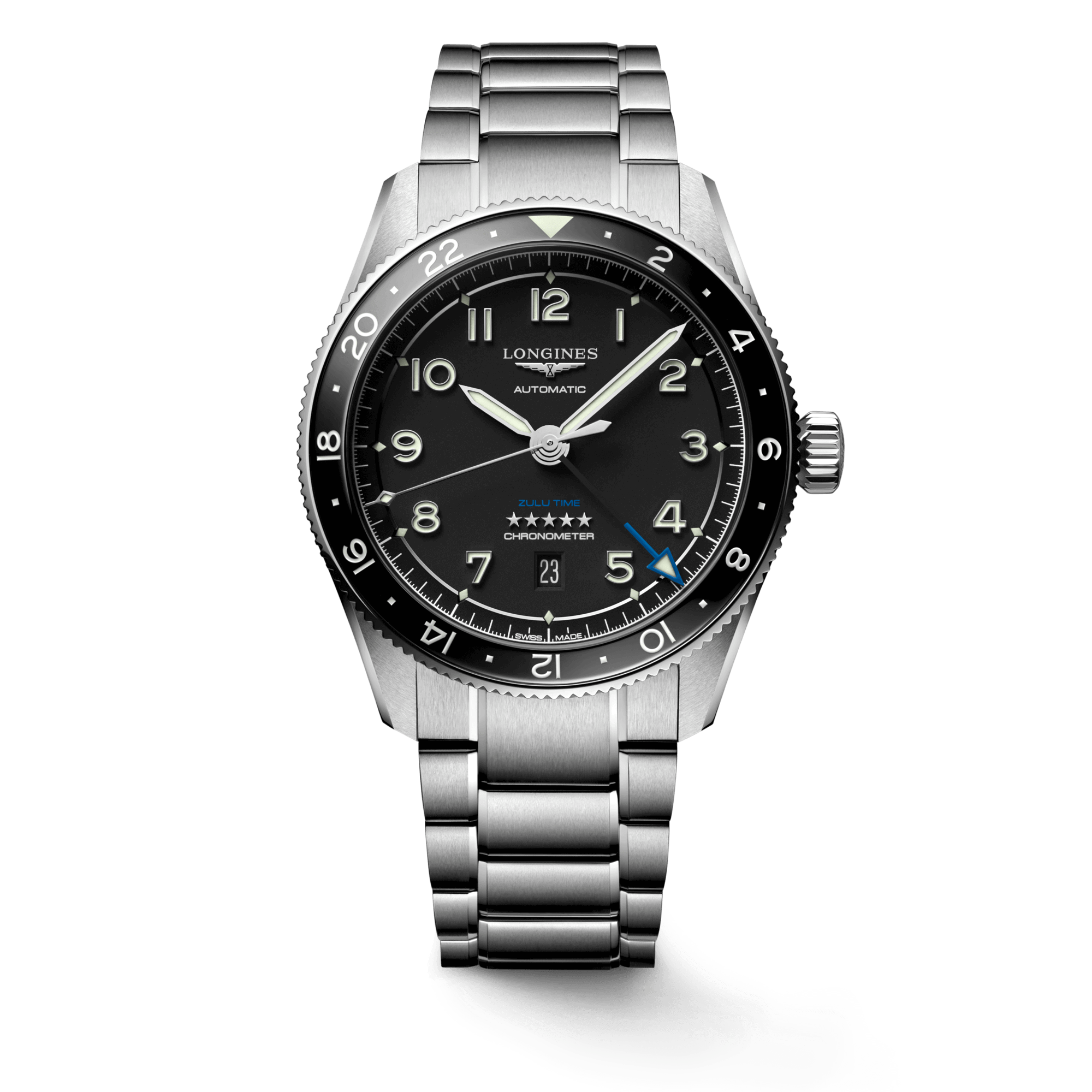 LONGINES SPIRIT ZULU TIME L3.812.4.53.6