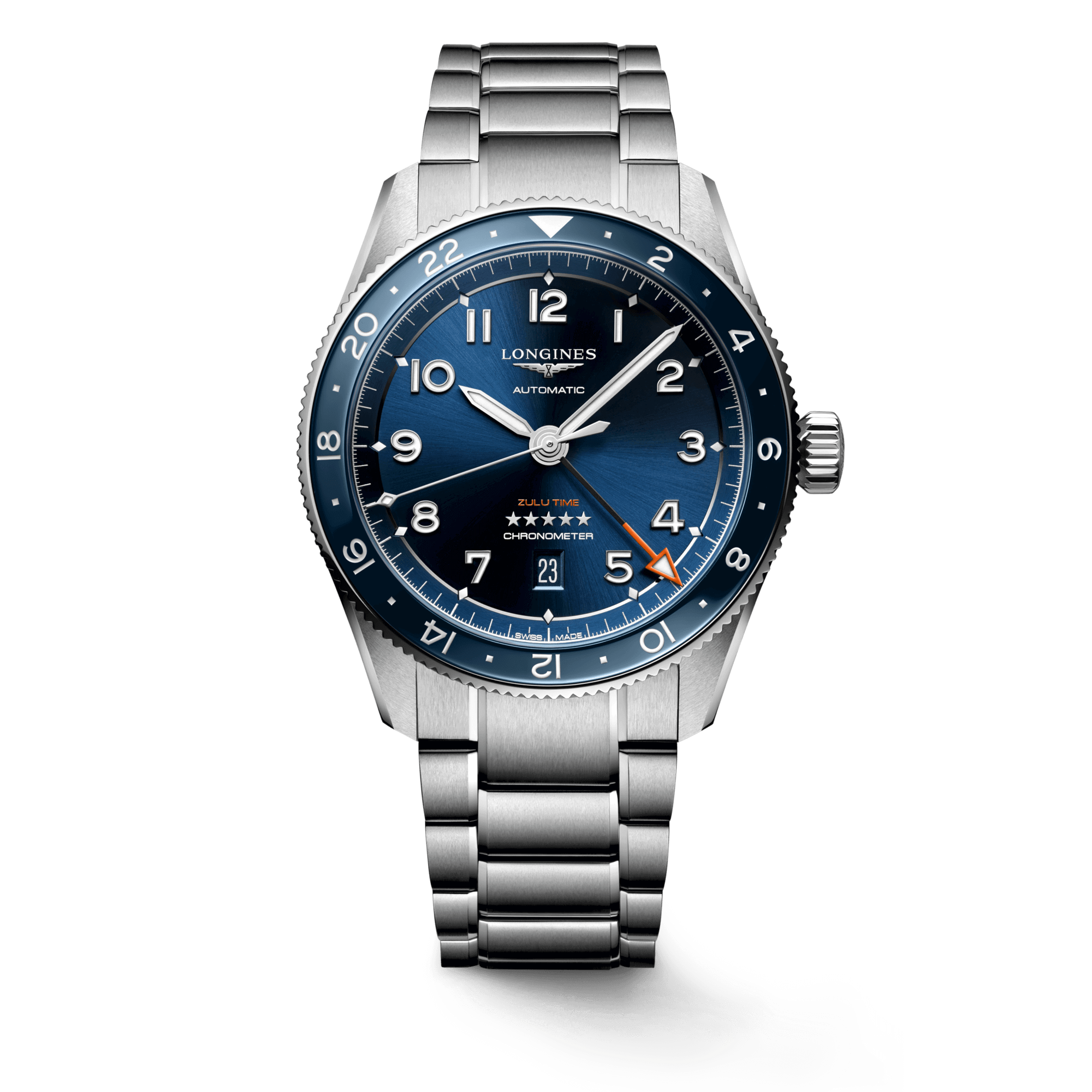 LONGINES SPIRIT ZULU TIME L3.812.4.93.6