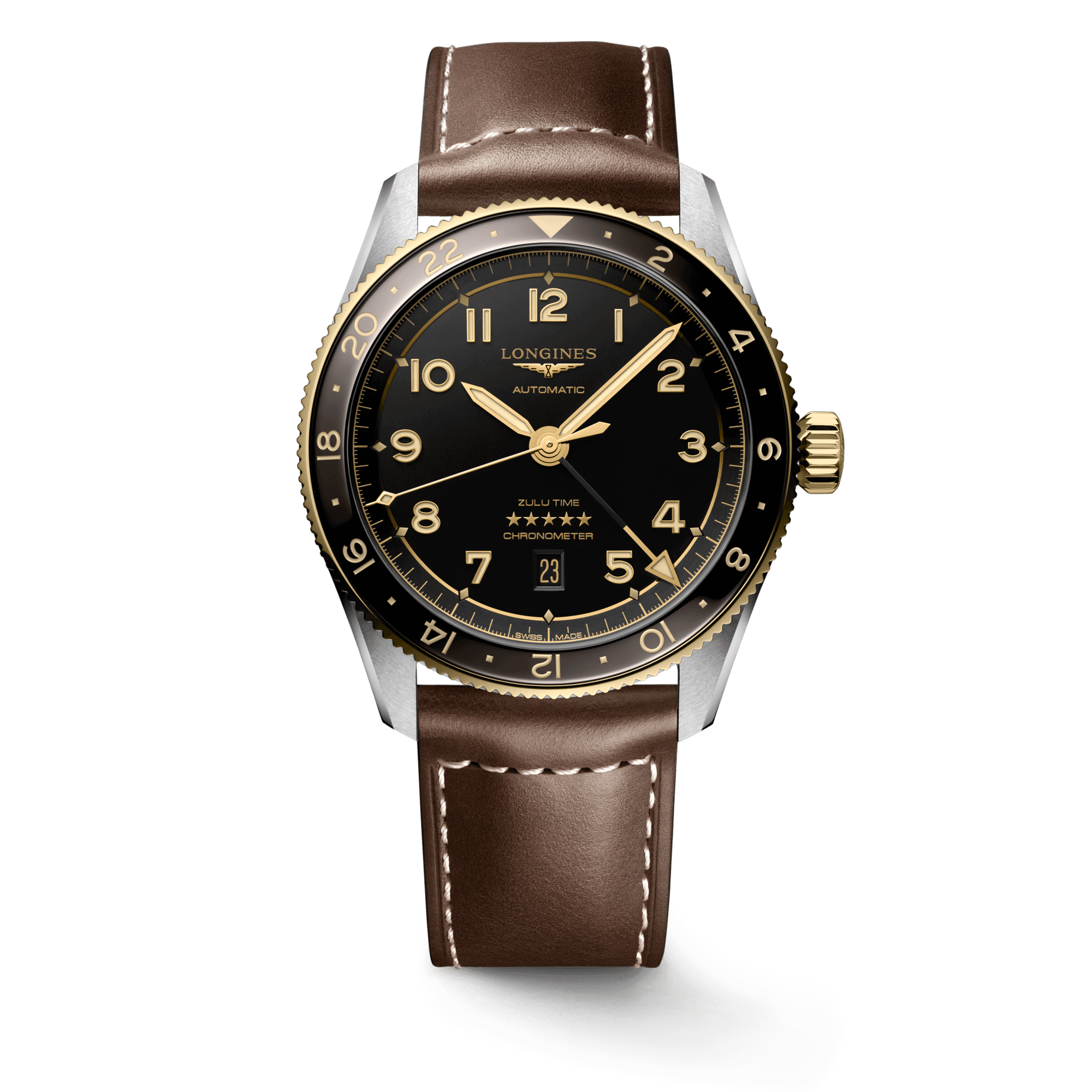 LONGINES SPIRIT ZULU TIME L3.812.5.53.2