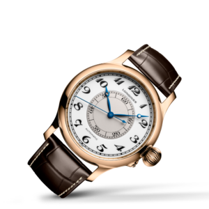 THE LONGINES WEEMS SECOND-SETTING WATCH L2.713.8.13.0 LONGINES