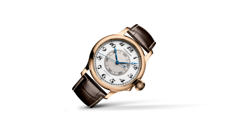 THE LONGINES WEEMS SECOND-SETTING WATCH L2.713.8.13.0 Heritage Avigation 2