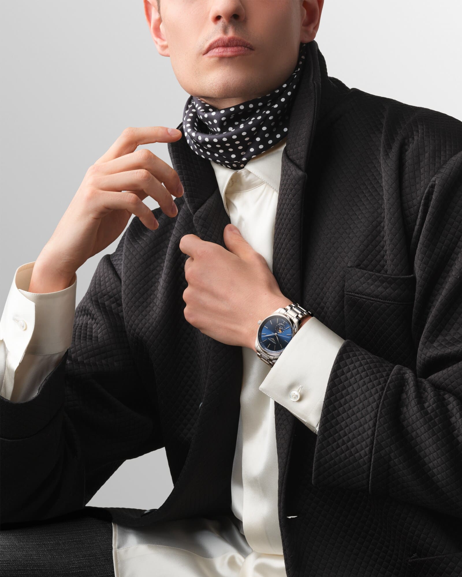 LONGINES MASTER COLLECTION MOONPHASE L2.919.4.92.6 - immagine 3