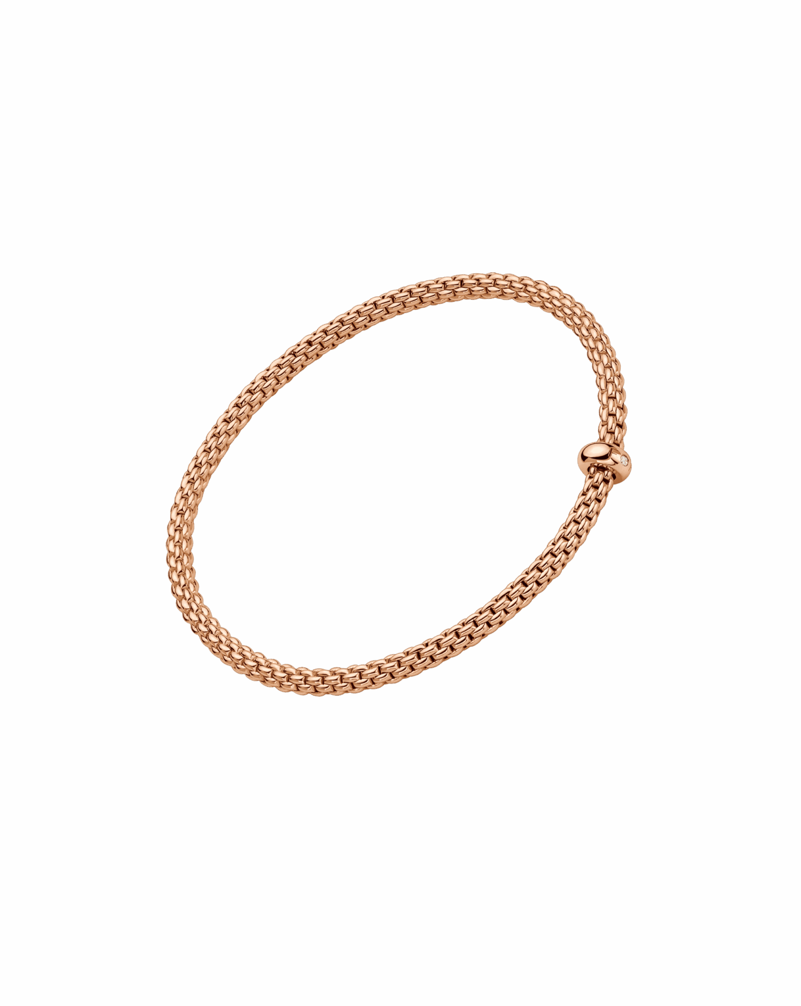 Fope Bracciale Flex'it con brillante bianco - 01M08BX_BB - FOPE