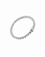 Fope Bracciale Flex'it con brillante nero - 01M10BX_BN - FOPE