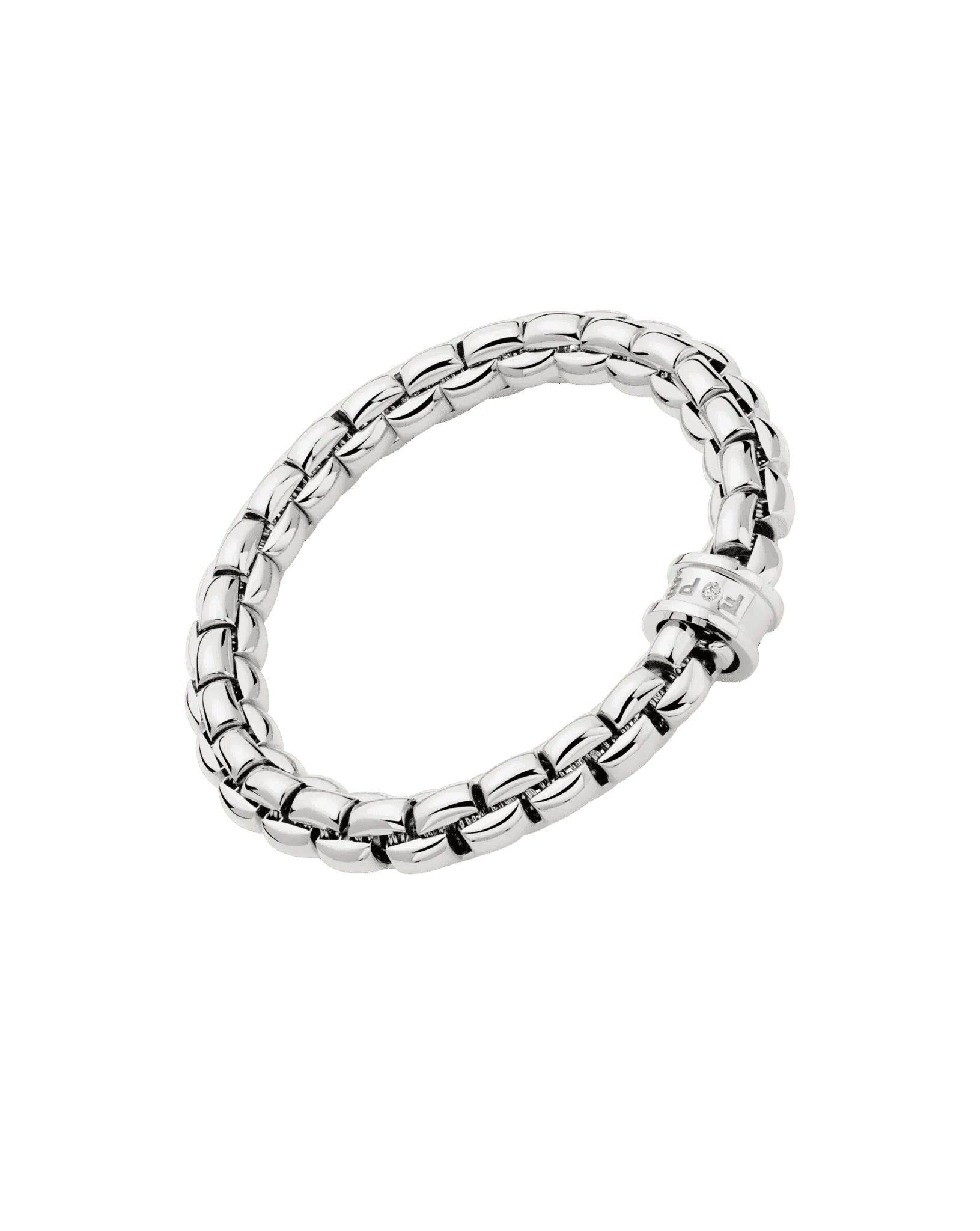 Fope Bracciale Flex'it con brillante bianco - 01M11BX_BB - FOPE