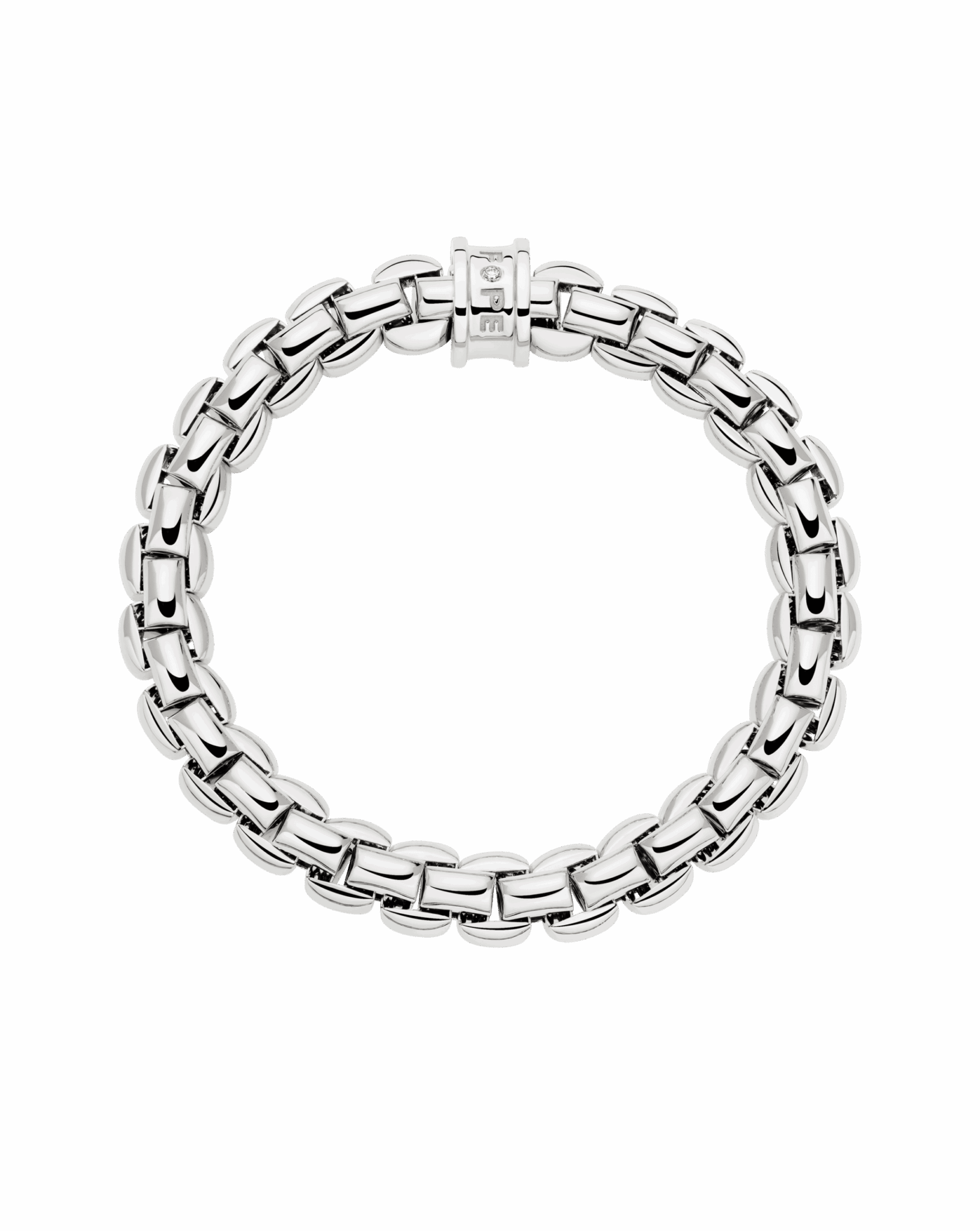 Fope Bracciale Flex'it con brillante bianco - 01M11BX_BB - FOPE - immagine 2