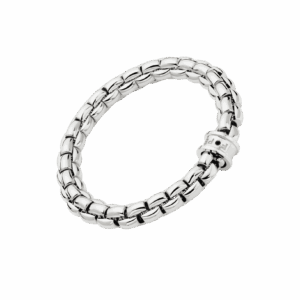 Fope Bracciale Flex'it con brillante nero - 01M11BX_BN - FOPE