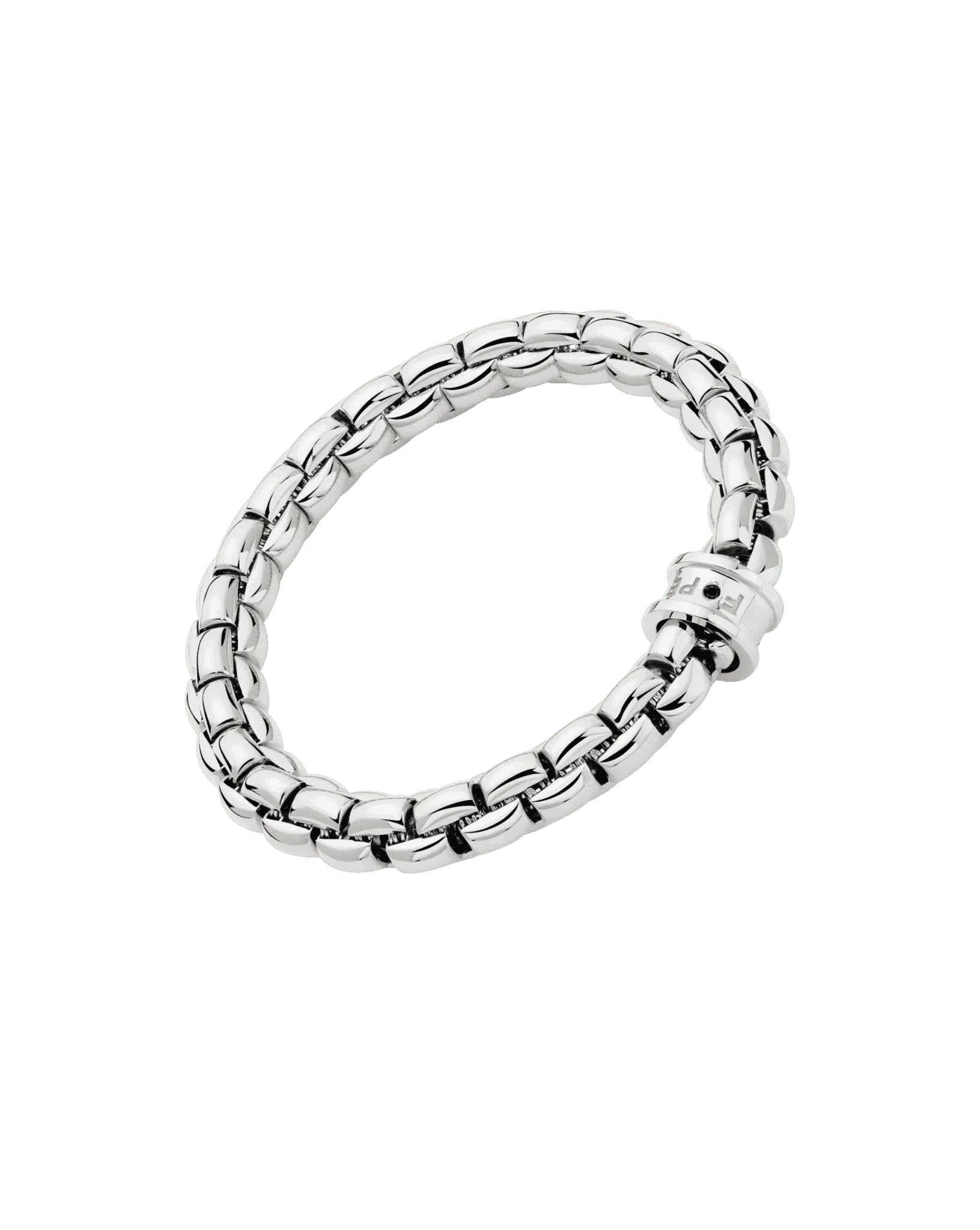 Fope Bracciale Flex'it con brillante nero - 01M11BX_BN - FOPE