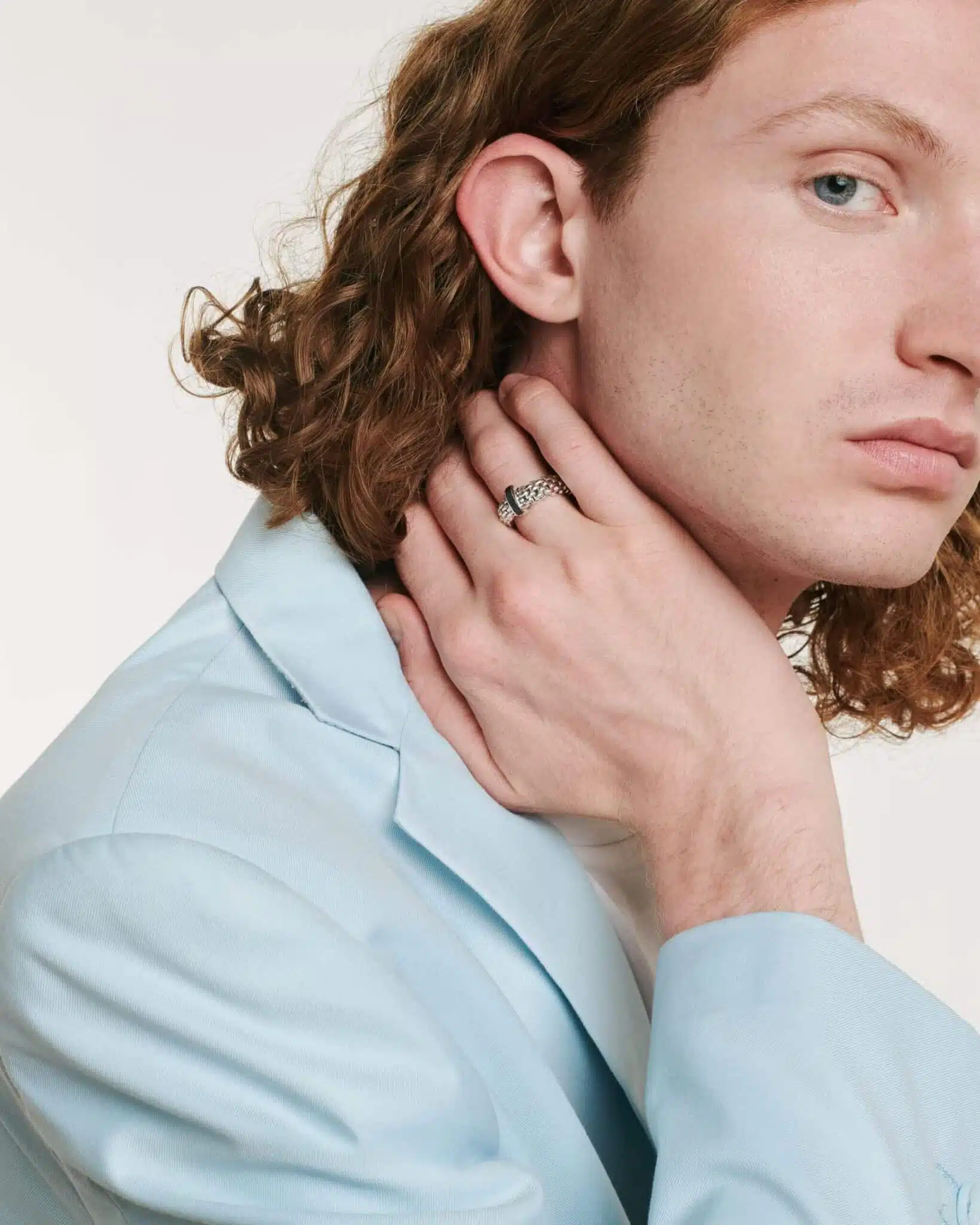 Fope Anello Flex'it con diamanti neri - 58402AX_BN - FOPE - immagine 5