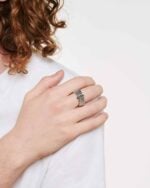 Fope Anello Flex'it con diamanti neri - 58604AX_BN - FOPE