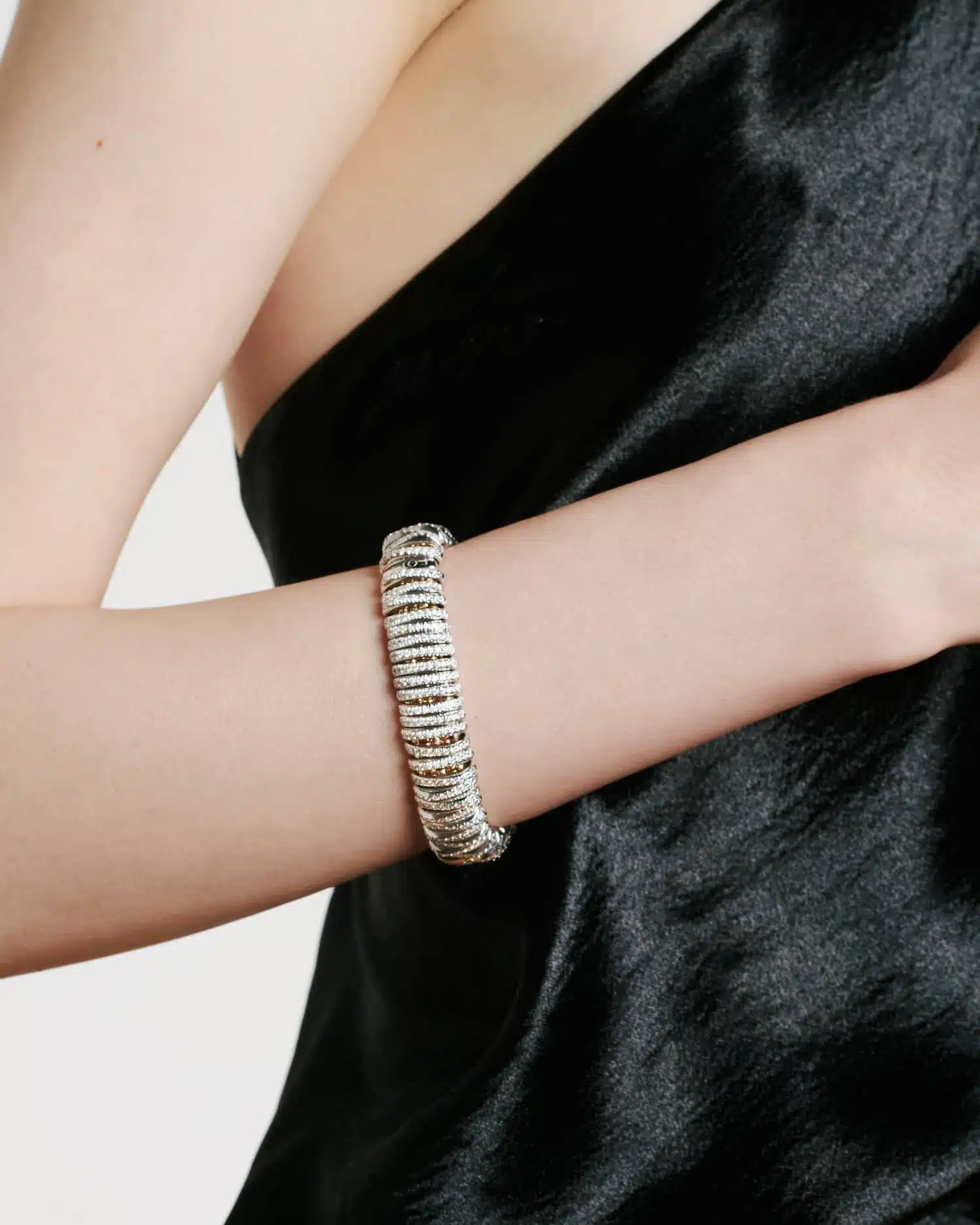 Bracciale Flex'it con diamanti - 58904BX_BB - FOPE - immagine 4