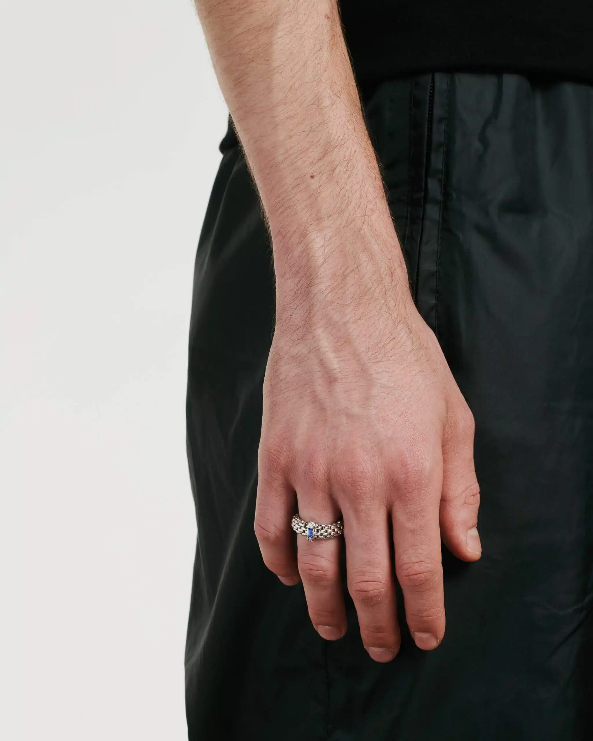 Fope Anello Flex'it con zaffiro - 58302AX_B2 - FOPE - immagine 5