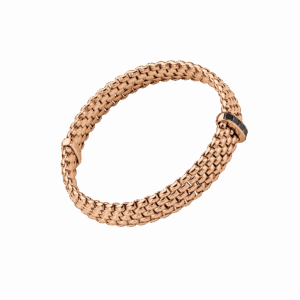 Fope Bracciale Flex'it con brillante nero - 52504BX_BN - FOPE