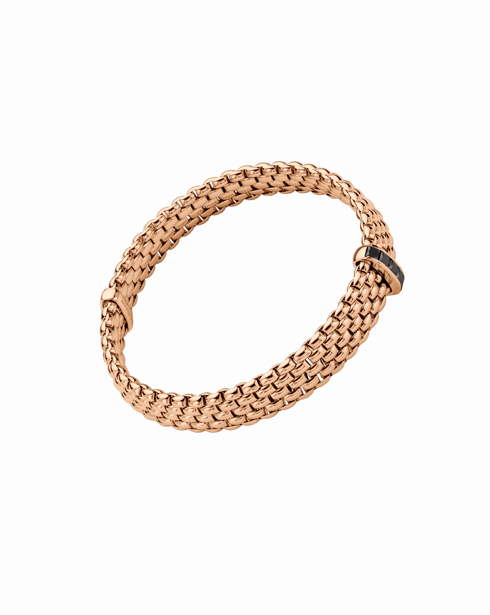 Fope Bracciale Flex'it con brillante nero - 52504BX_BN - FOPE