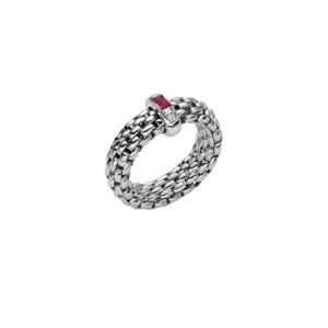 Fope Anello Flex'it con rubino - 58302AX_B4 - FOPE