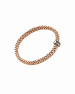 Fope Bracciale Flex'it con brillante nero - 58402BX_BN - FOPE