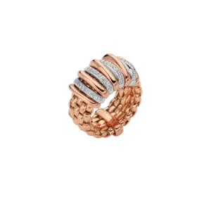 Fope Anello Flex'it con diamanti - 58804AX_BB - FOPE