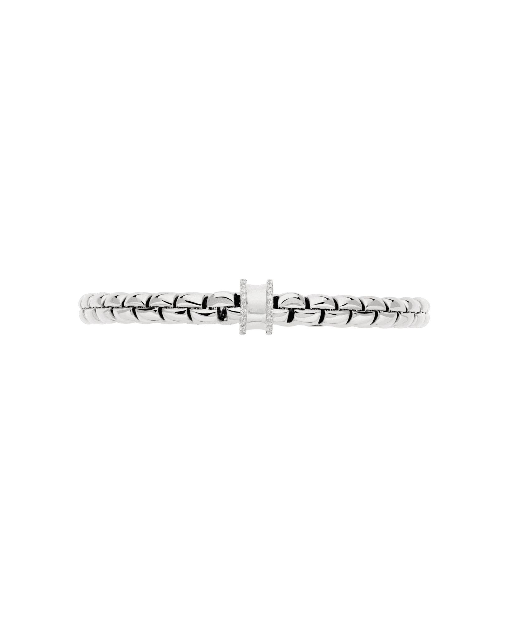 Fope Bracciale Flex'it con pavé di diamanti - 70805BX_BB - FOPE - immagine 2