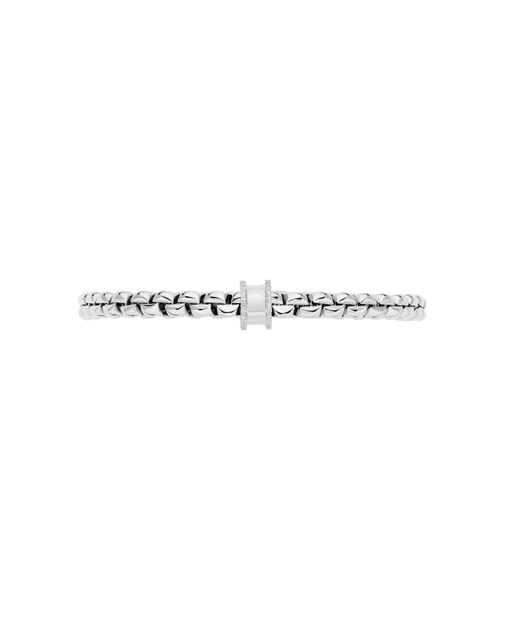 Fope Bracciale Flex'it con pavé di diamanti - 72810BX_BB - FOPE - immagine 2