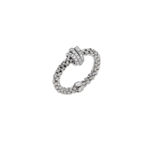 Fope Anello Flex'it con pavé di diamanti - 74408AX_PB - FOPE