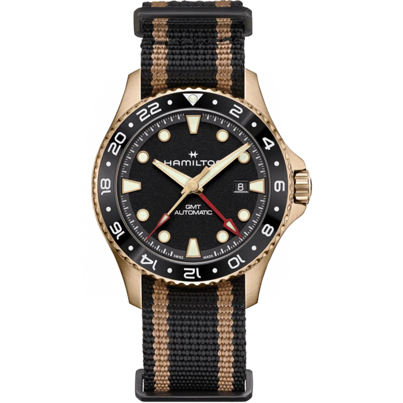 Scuba GMT Automatic 43mm bronzo H82565930