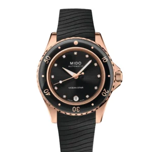 M0262073705600 OROLOGIO OS CAPTAIN ROSE NOIR - Gioielleria Nicolis